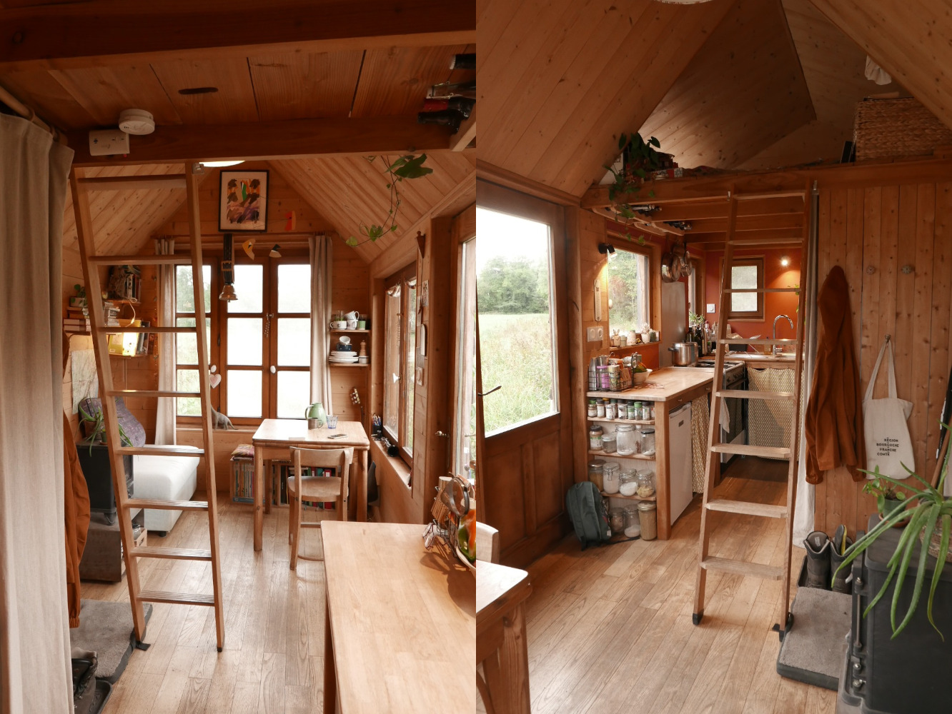 À l'intérieur de la tiny