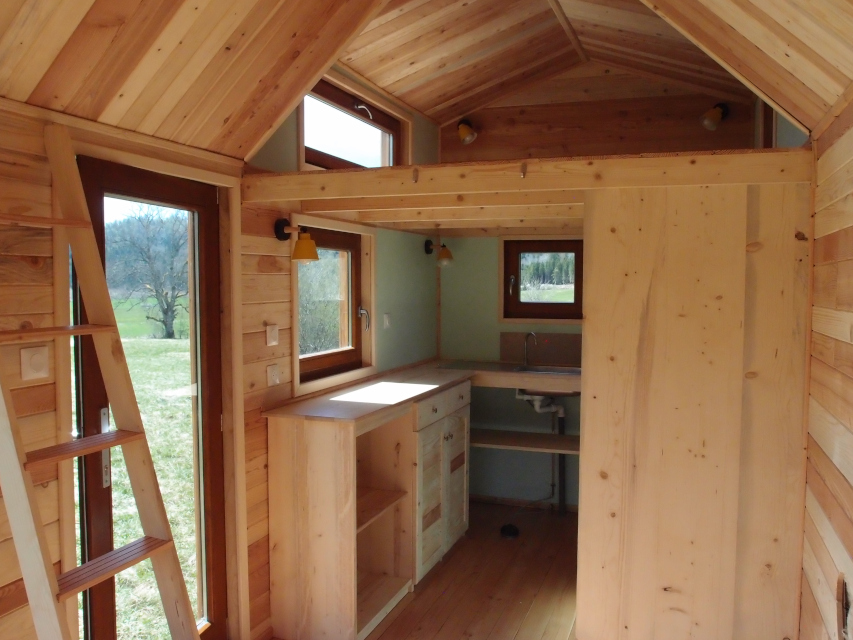 Interieur de la tiny house